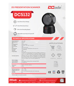 DCODE DC5132 2D PRESENTATION SCANNER