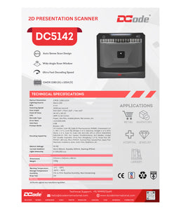 DCODE DC5142 2D PRESENTATION SCANNER