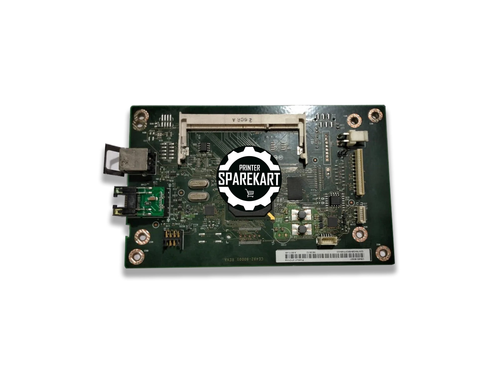 Formatter Board / Logic Board For HP LaserJet Pro CP1525n Color Printer (CE482- 80001)