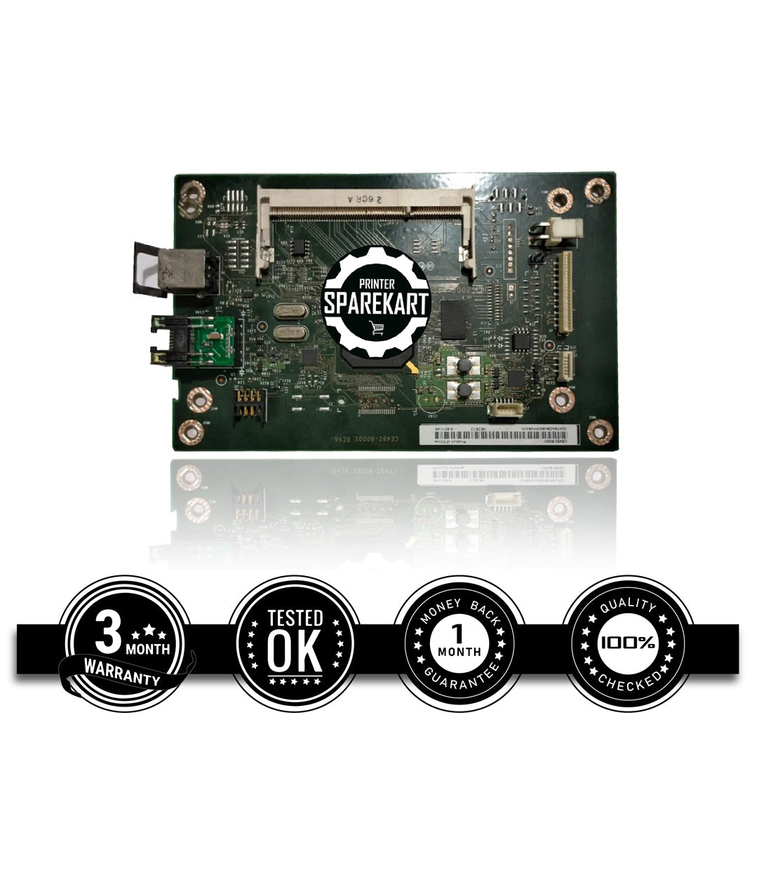 Formatter Board / Logic Board For HP LaserJet Pro CP1525n Color Printer