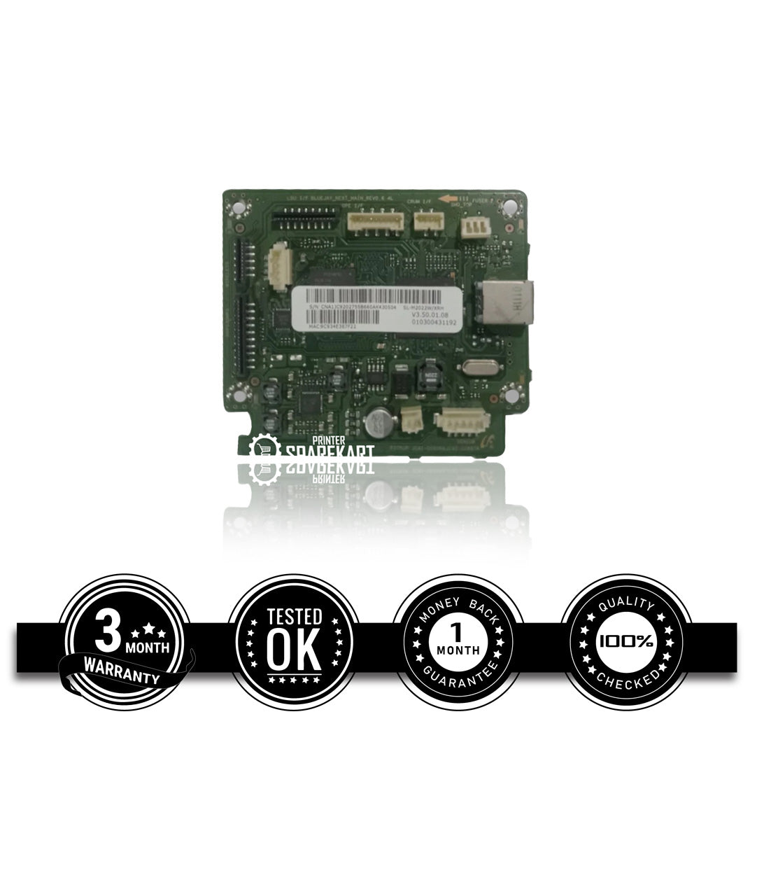 Formatter Board / Logic Board For Xerox PH 3020 Single Function WiFi Monochrome Laser Printer Refurbished Original