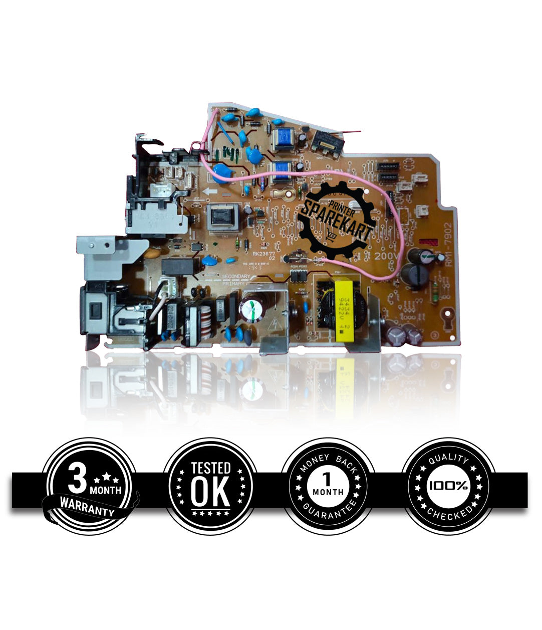 HP LJ Pro M1216 1136 1132 Enhanced Power Board