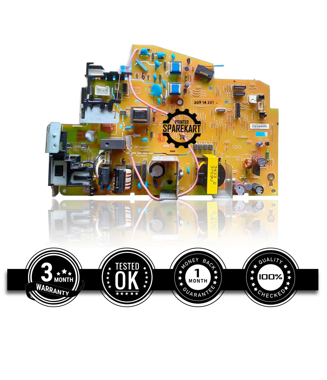 HP LaserJet Pro MFP M128 M126 M125 power supply board
