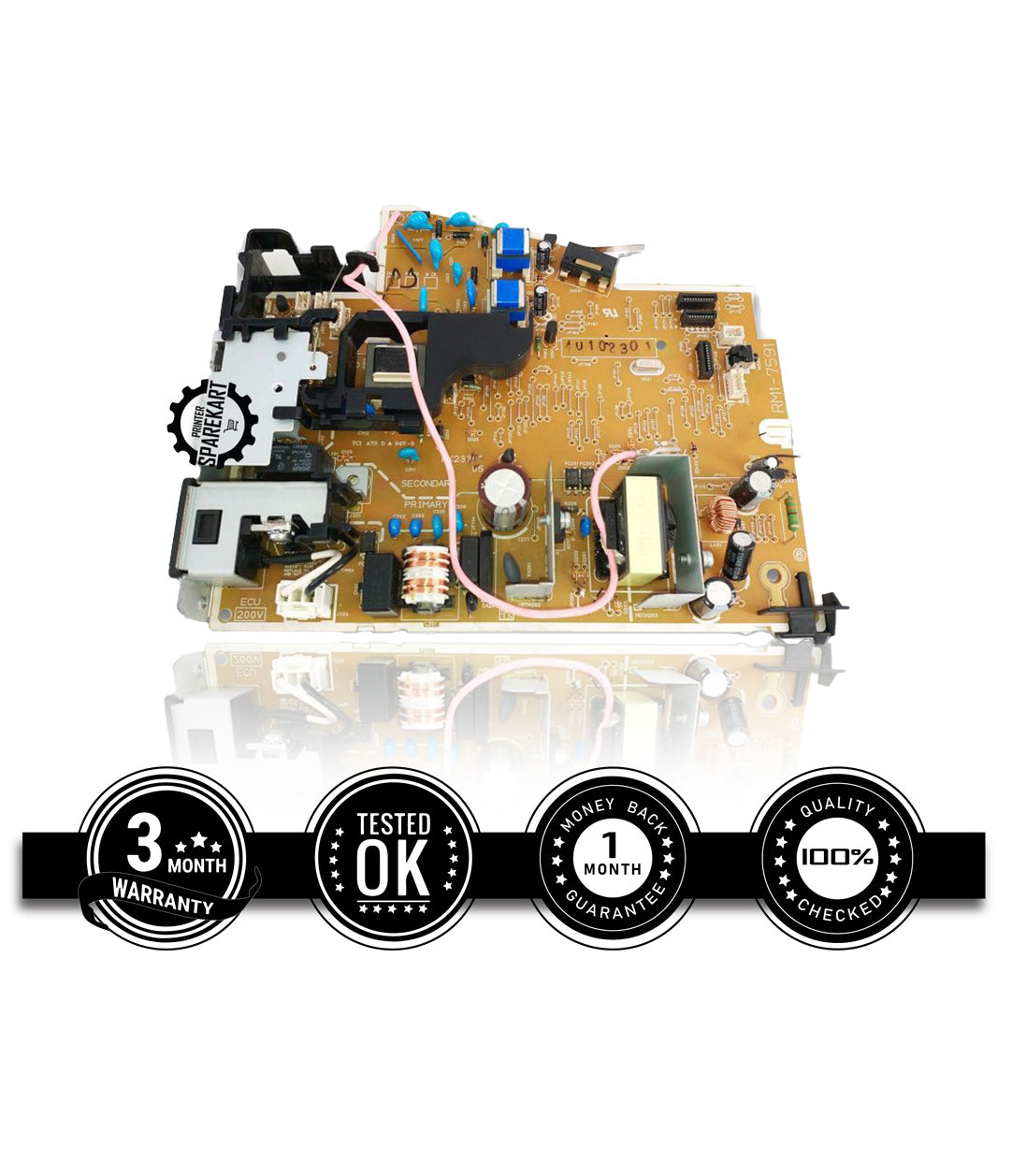 Power Supply Board for HP LaserJet Pro P1102/P1106/P1108 Printers