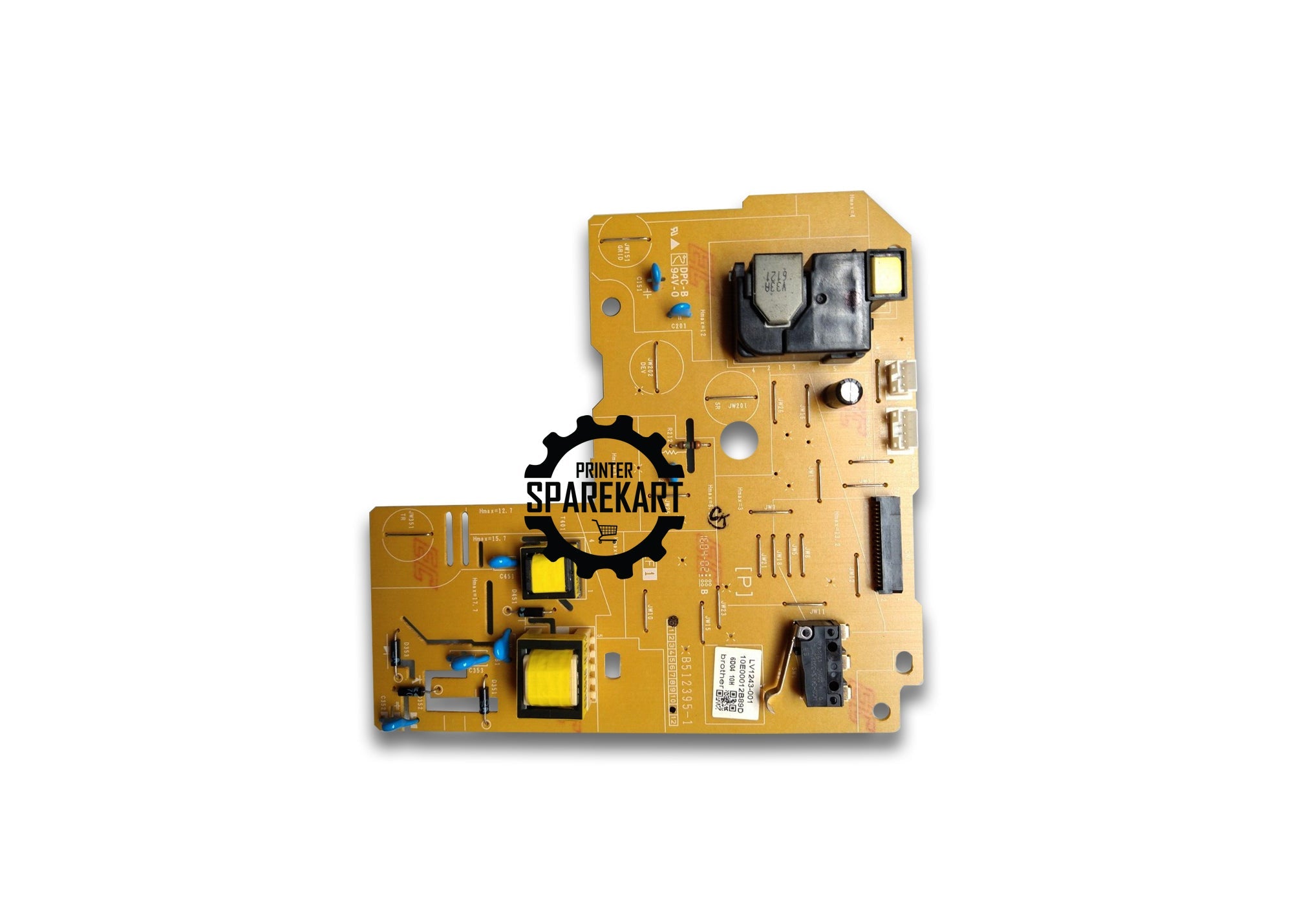 High Voltage Supply (HVPS) For Brother HL- L2321D/DCP-L2520D / DCP-L2541DW- power supply board