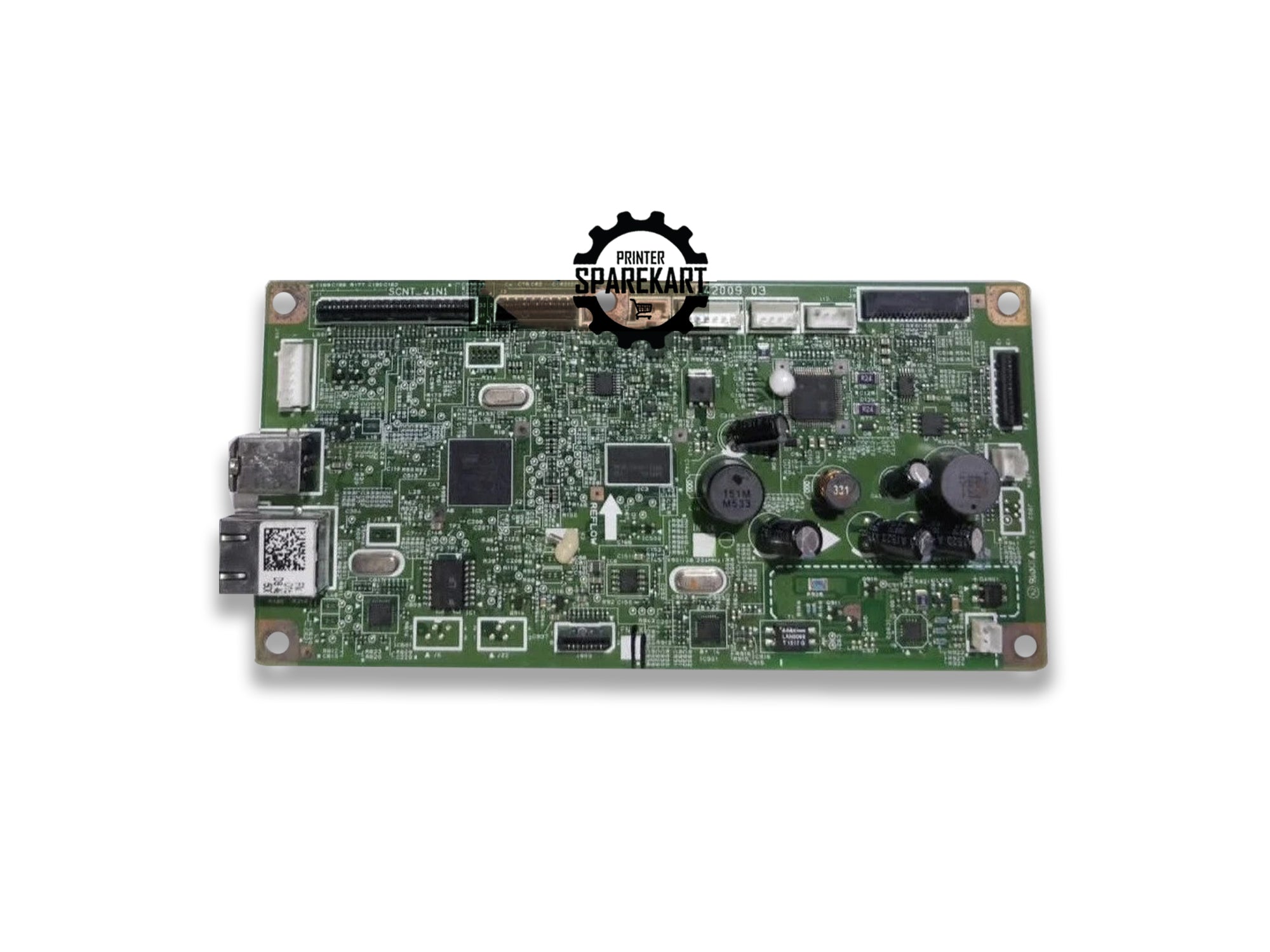Canon MF229DN Formatter board- Front view