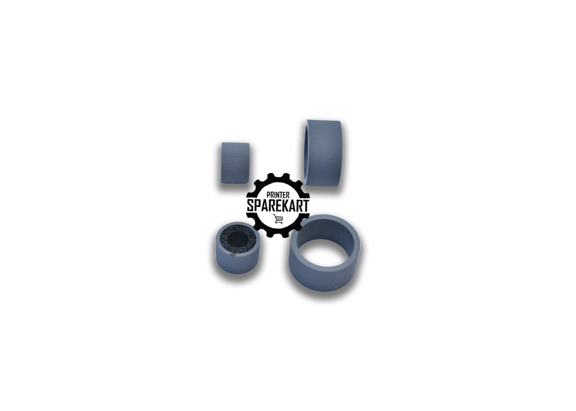 Scanner Roller Tire Kit for Canon DR-C125 DR-C125W DR-C225 DR-C225W II for image FORMULA Scanner-pickup roller